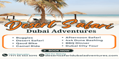 Dubai Desert Safari Adventures | +   