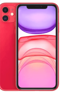 iPhone 11 (PRODUCT)Red 128GB 4G LTE (2020 - Slim Packing)