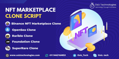 NFT Marketplace Clone Script Development Company - Osiz Technologies