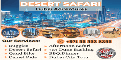Desert Safari Dubai Adventures | Dubai Adventures | +   