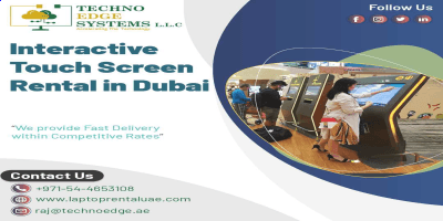Touch Screen Rental Services for Trade Shows in UAE